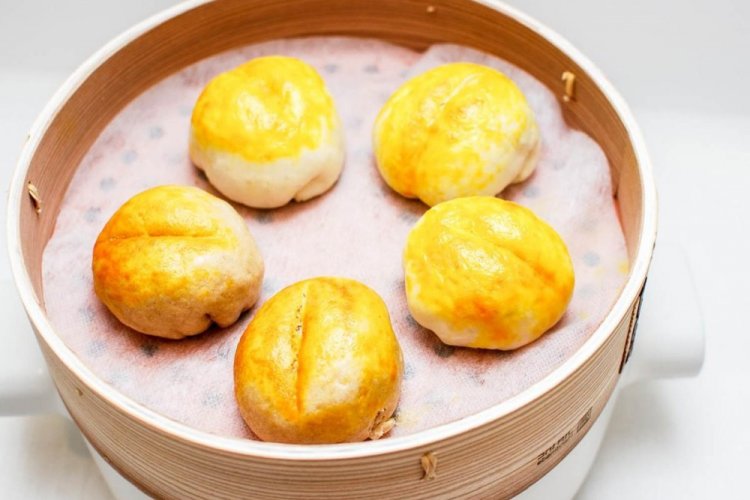 Рисовые булочки на пару